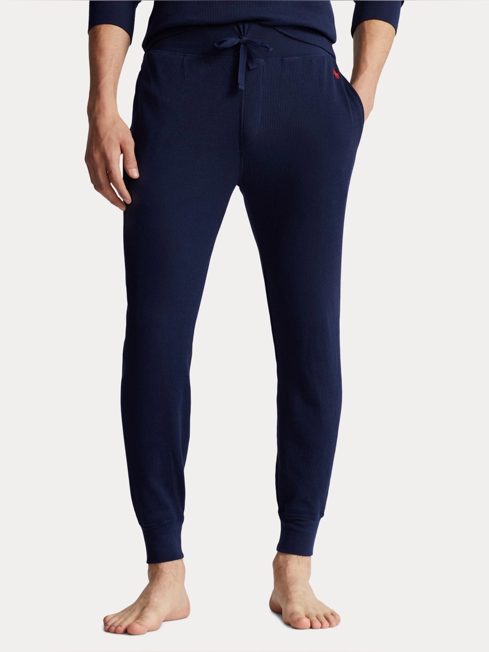Polo by Ralph Lauren Navy Thermal Jogger Pants Sleepwear